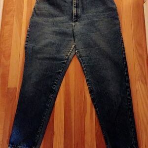 Faded 1980 LEE Blue Denim Mom Jeans